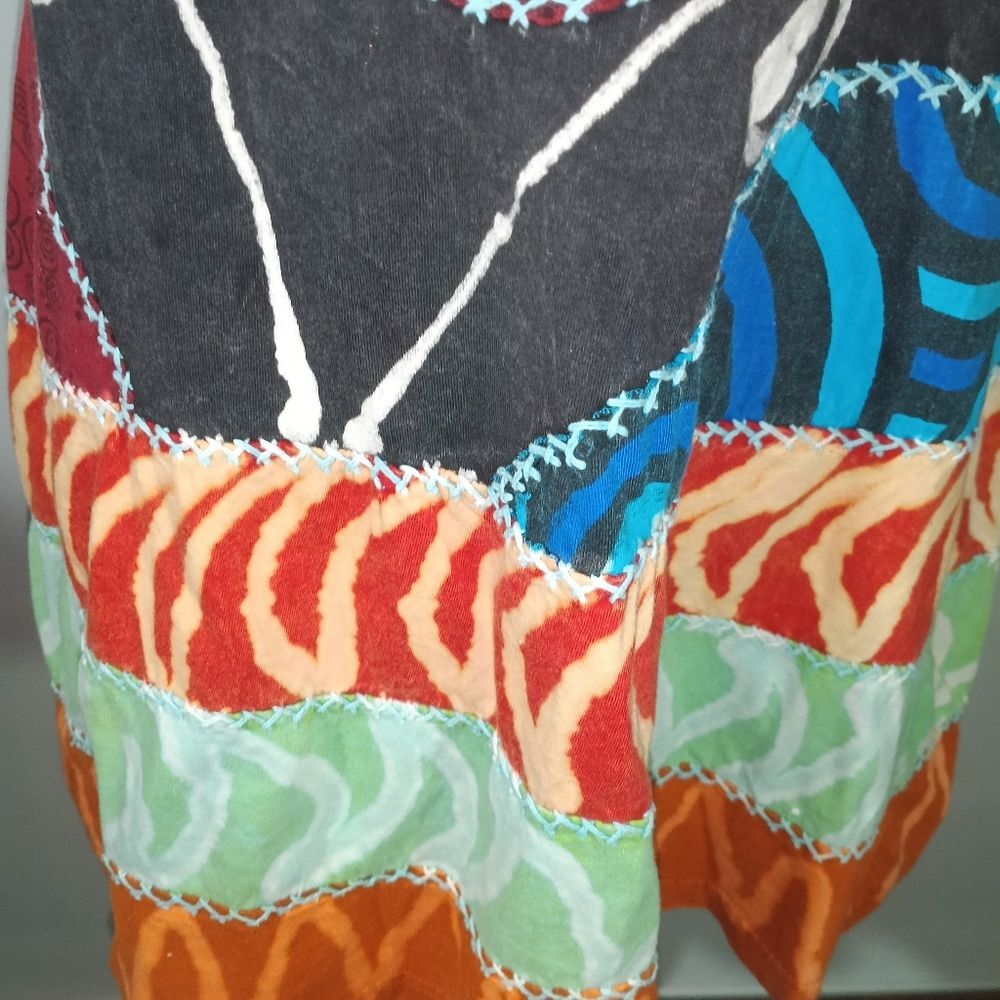 Boho Mini Dress — Rising International — Size M - Picture 5 of 6